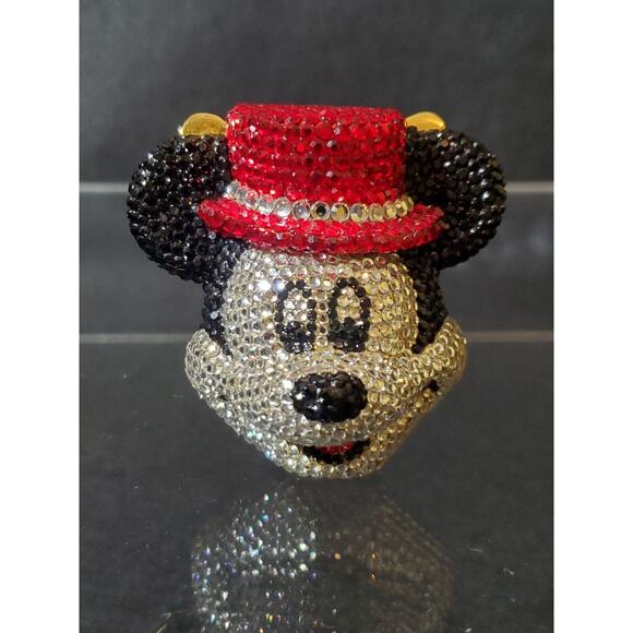 Katherine Baumann Handbags - Katherine Baumann Swarovski Disney Mickey‎ Mouse Coin Purse Beverly Hills - RARE